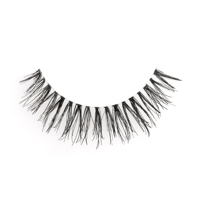 wispy human hair lashes strip