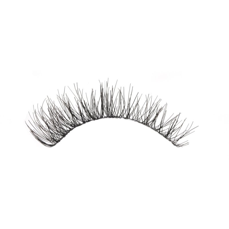 human hair cat eye lashes strip