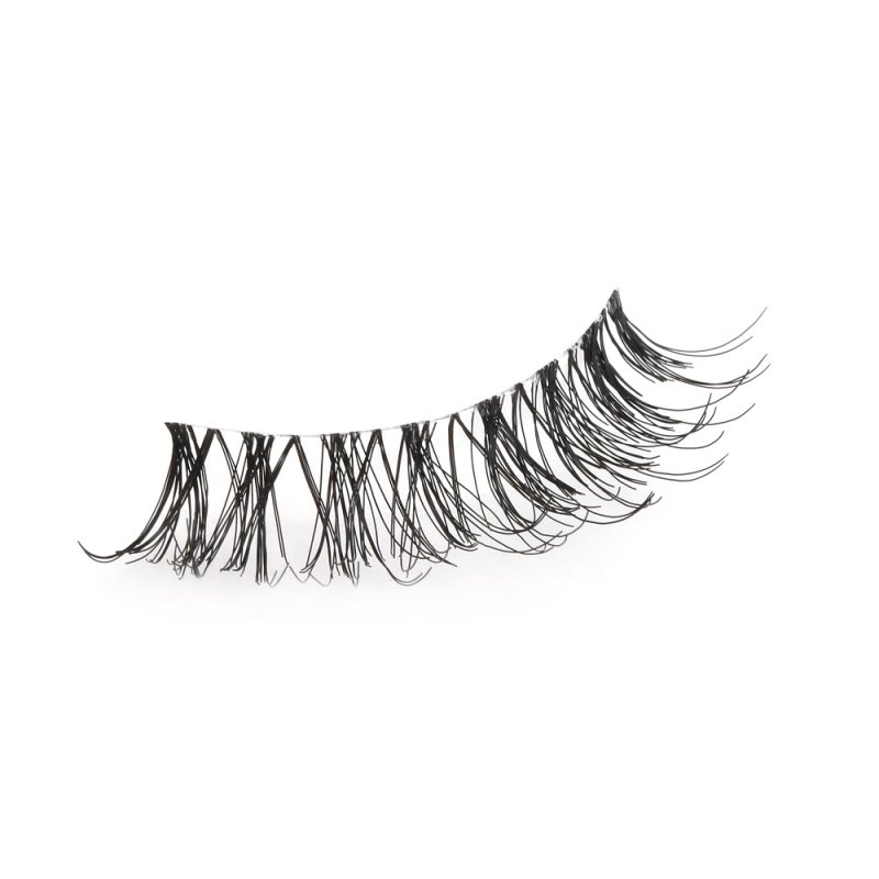 invisible band human hair lashes strip