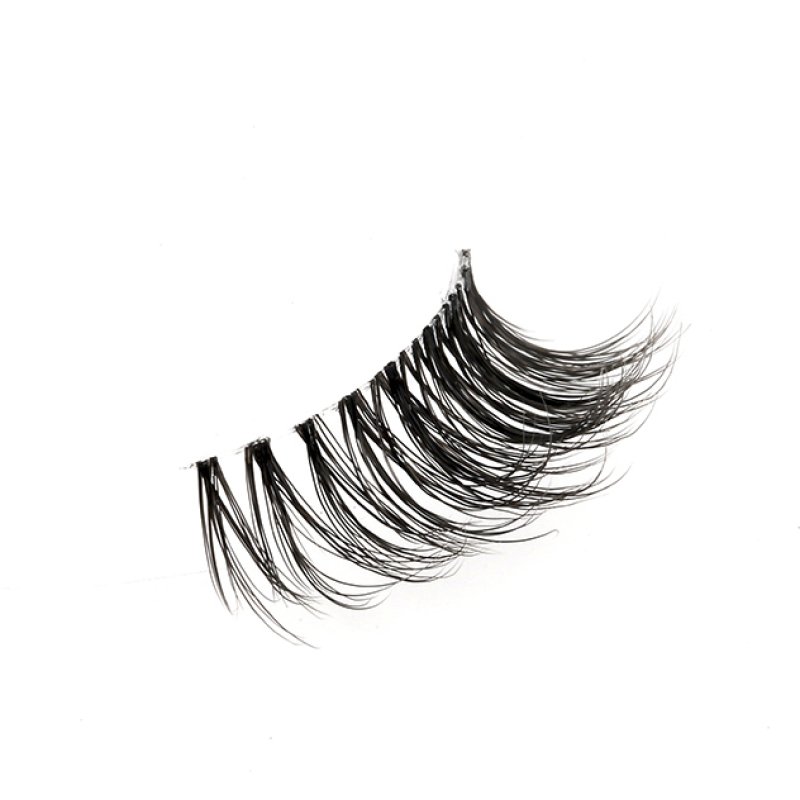 half wispy lashes