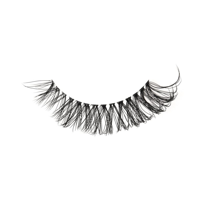 invisible band cat eye russian strip lashes 