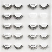 messy look Fluffy Lashes Strips