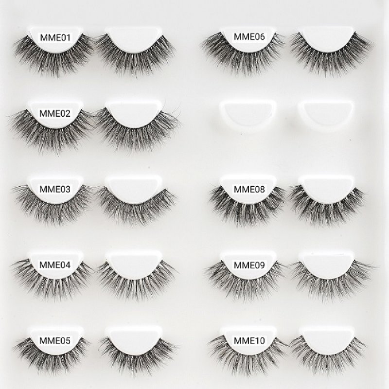 messy look Fluffy Lashes Strips