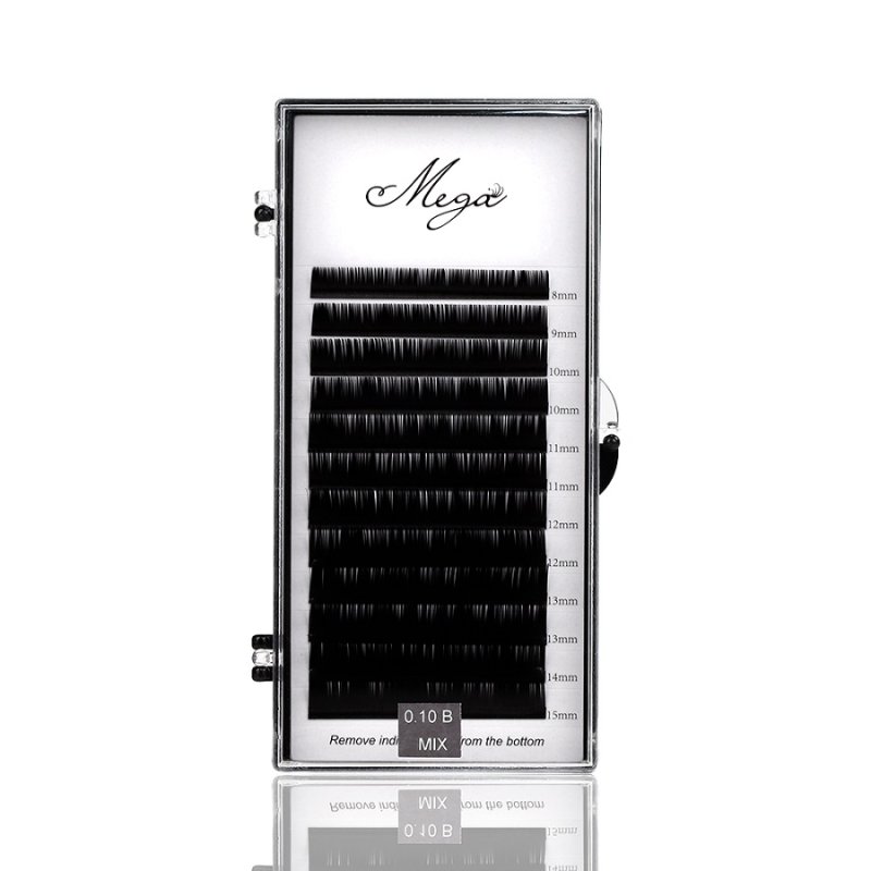 B curl 0.10mm lash extension