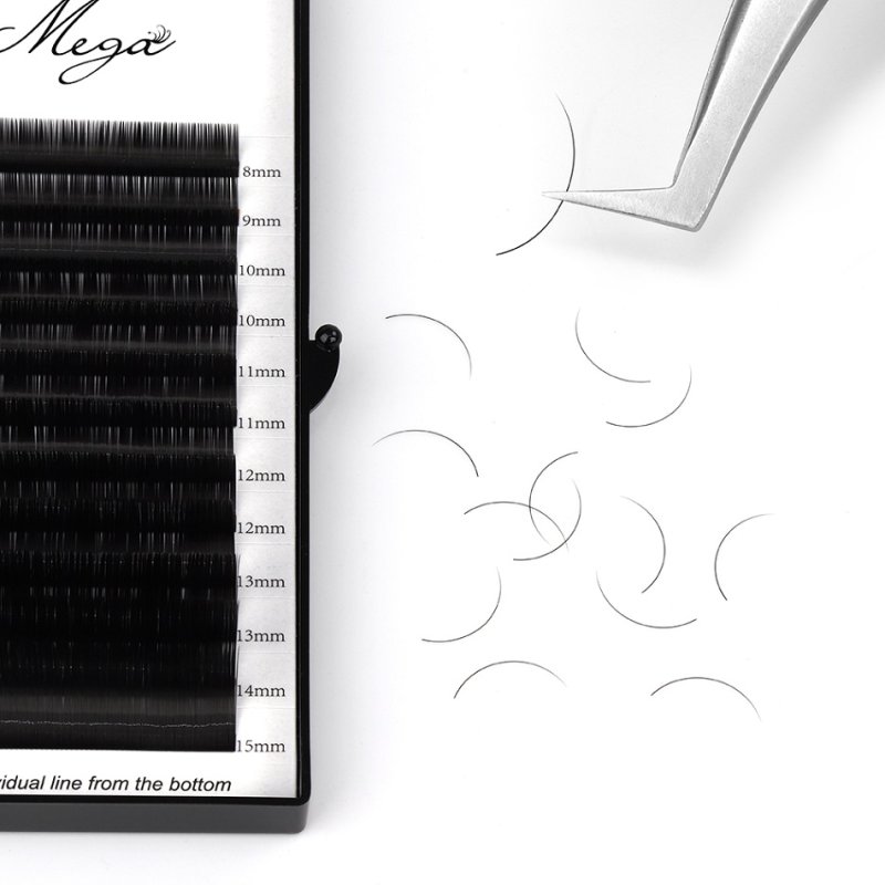 classic lash extension CC curl