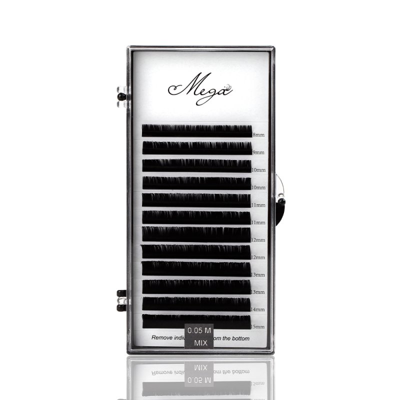 m curl volume lash tray