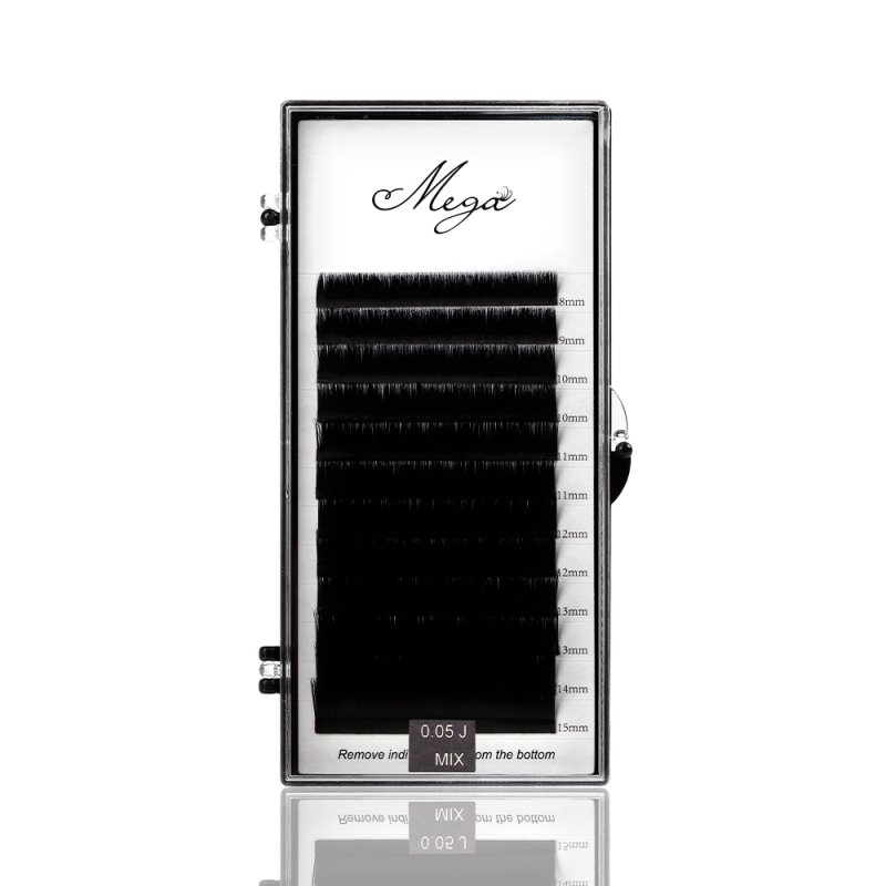 j curl easy fan lash extension