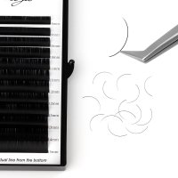 DD curl matte flat individual lashes