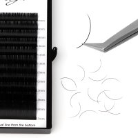 CC curl flat lash extension