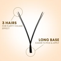 triple tips yy lashes detail