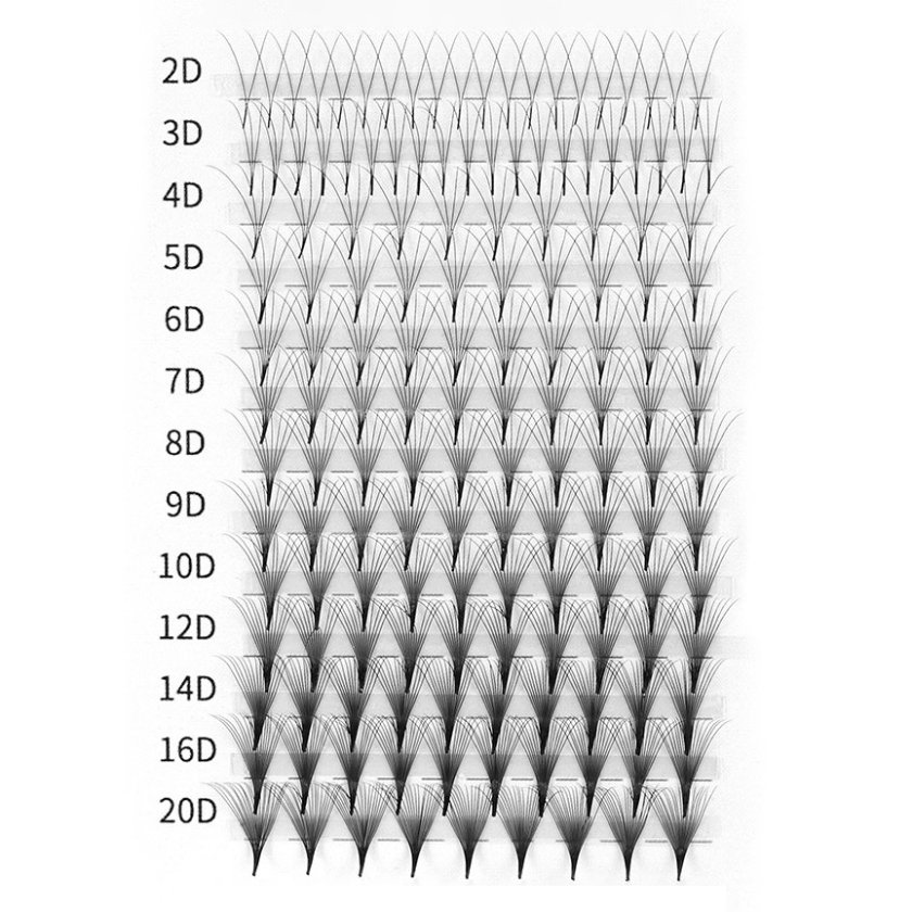  Pointy Base Premade Fans