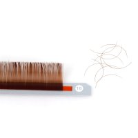 high quality brown individual lashes