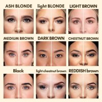 brow stain colo display