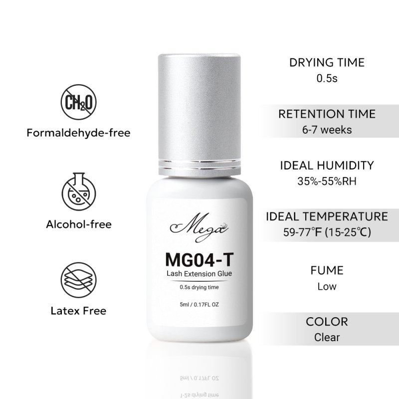 clear lash extension glue adhesive