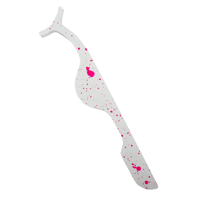 white strip lash tweezers