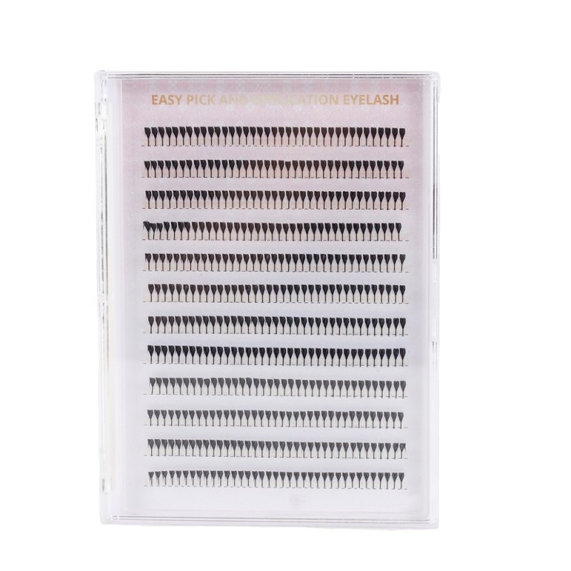 laser-cut cluster lash extension