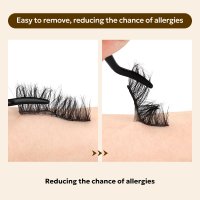 easy to remove pre glued eye lashes