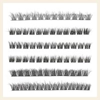 fluffy diy lashes
