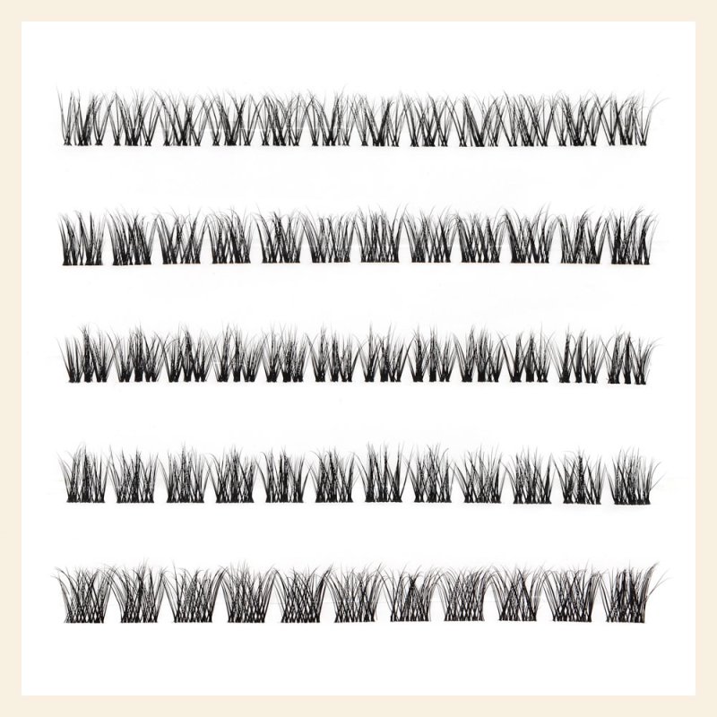 wispy cluster lash extension