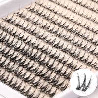 natural self adhesive lash clusters