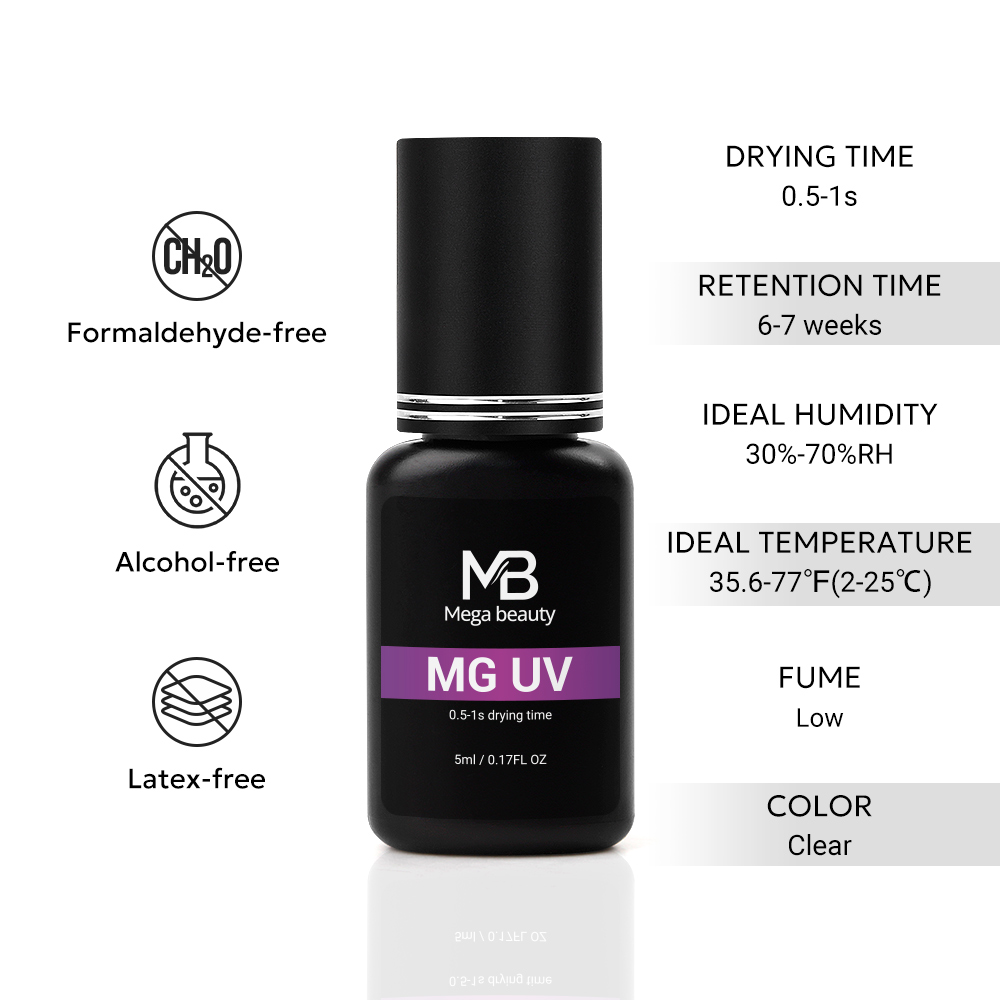 UV lash Glue performance